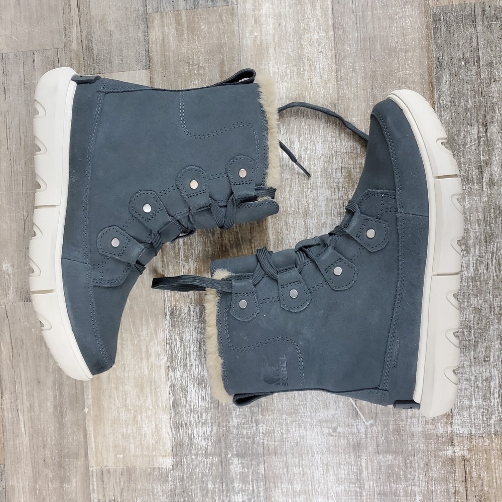 SOREL Explorer Next Joan WP Boots Women's Sz 6.5 Lace Up Boot Lace Up